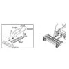 JRCO 1110-2B Dethatcher Ratchet Latch Conversion Kit -SLE Equipment shop 1110 1b 1