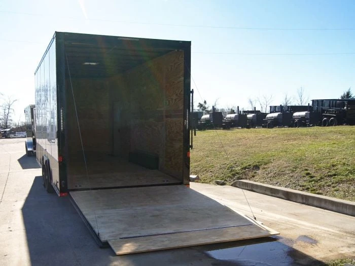 SLE Enclosed Trailers 8.5x20 White V-Nose Enclosed Trailer With Blackout Pkg (2) 5,200lb Axles 7 SLE Enclosed Trailers 8.5x20 White V-Nose Enclosed Trailer With Blackout Pkg (2) 5,200lb Axles - Image 5