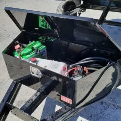 SLE Dump Trailers Hydraulic Dump Trailer 5' X 8' With Brake 24 Inch Sides -SLE Equipment shop 20190829 102107