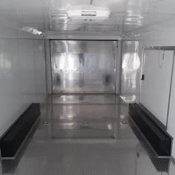 SLE Enclosed Trailers White Custom Enclosed Trailer 8.5' X 26' Car Hauler Storage 11 SLE Enclosed Trailers White Custom Enclosed Trailer 8.5' X 26' Car Hauler Storage -SLE Equipment shop 20190906 153509