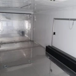 SLE Enclosed Trailers White Custom Enclosed Trailer 8.5' X 26' Car Hauler Storage 12 SLE Enclosed Trailers White Custom Enclosed Trailer 8.5' X 26' Car Hauler Storage -SLE Equipment shop 20190906 153516