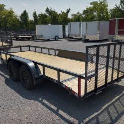 SLE Utility Trailers Utility Trailer 6.4 X 18 Tandem Dove 3500 Lb Axles -SLE Equipment shop 20210803 111614