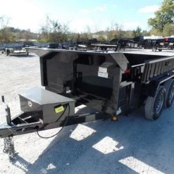 SLE Dump Trailers Dump Trailer 6' X 10' Landscape Equipment With 20 Inch Sides -SLE Equipment shop 2 8 11