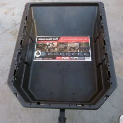 Ohio Steel 3040P-SD Dump Cart Swivel 10 Cu. Ft. 600 Lb. -SLE Equipment shop 3048h 4 1 2 1 1 2 3 1