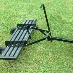 Trac Vac 335 Dethatcher 56" Tow Behind Zero Turn Mower Attachment -SLE Equipment shop 330 1