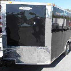 SLE Enclosed Trailers Enclosed Trailer 8.5'x14' Black - Custom Car Equipment ATV Storage -SLE Equipment shop 65 2