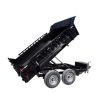 SLE Dump Trailers Dump Trailer 6' X 10' Landscape Equipment With 20 Inch Sides -SLE Equipment shop 6x10x2dump profile
