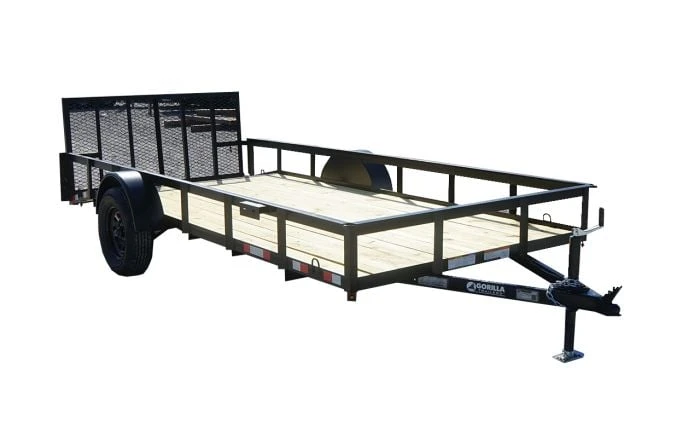 SLE Utility Trailers Utility Trailer 6.4'x14' Dovetail With Gate 3 SLE Utility Trailers Utility Trailer 6.4'x14' Dovetail With Gate