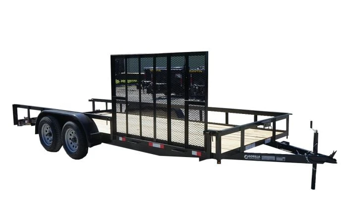 SLE Utility Trailers 6.4x18 Tandem Dovetail Utility Trailer With Side Gate 4 SLE Utility Trailers 6.4x18 Tandem Dovetail Utility Trailer With Side Gate - Image 2