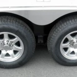 SLE Enclosed Trailers Enclosed Trailer 8.5'x18' White - Equipment Car Bike Hauler Storage -SLE Equipment shop 7 23 4