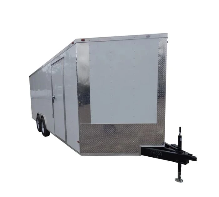 SLE Enclosed Trailers Enclosed Trailer 8.5' X 20' White 3500lb Axles - Cargo Hauler Storage 3 SLE Enclosed Trailers Enclosed Trailer 8.5' X 20' White 3500lb Axles - Cargo Hauler Storage
