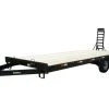 SLE Utility Trailers 8.5x22 Deckover Utility Trailer (2) 5,200lb Axles With Standup Ramps -SLE Equipment shop 8x22
