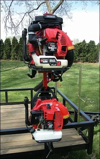 Trimmer Trap Dual Backpack Blower Rack DB-1 7 Trimmer Trap Dual Backpack Blower Rack DB-1 - Image 5
