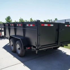 SLE Dump Trailers 7x14 Telescopic Dump Trailer With 3ft Sides (2) 7K Axles -SLE Equipment shop dsc00022 5