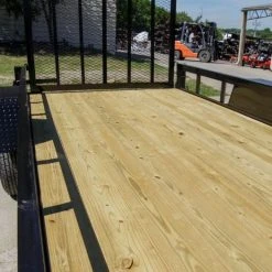 SLE Utility Trailers 6.4x14 Straight Deck Utility Trailer 3,500lb Axles Tall Gate -SLE Equipment shop dsc00048 1 1