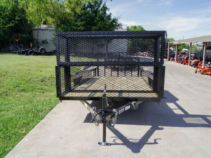 SLE Utility Trailers 6.4x16 Dovetail Utility Trailer Stacked Baskets (2) 3500lb Axles 4 SLE Utility Trailers 6.4x16 Dovetail Utility Trailer Stacked Baskets (2) 3500lb Axles - Image 2