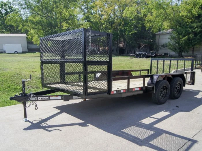 SLE Utility Trailers 6.4x16 Dovetail Utility Trailer Stacked Baskets (2) 3500lb Axles 3 SLE Utility Trailers 6.4x16 Dovetail Utility Trailer Stacked Baskets (2) 3500lb Axles