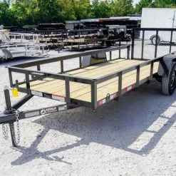 SLE Utility Trailers 5x14 Dovetail Utility Trailer 3,500lb Axle