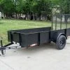 SLE Utility Trailers 5' X 10' Utility Trailer Straight Deck 18" Sides Tall Gate -SLE Equipment shop dsc00593 5