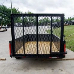 SLE Utility Trailers 5' X 10' Utility Trailer Straight Deck 18" Sides Tall Gate -SLE Equipment shop dsc00597 3