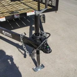 SLE Utility Trailers 6.4' X 14' Tandem Axle Straight Utility Trailer - Mesh 6' Sides 12 SLE Utility Trailers 6.4' X 14' Tandem Axle Straight Utility Trailer - Mesh 6' Sides -SLE Equipment shop dsc00914 1