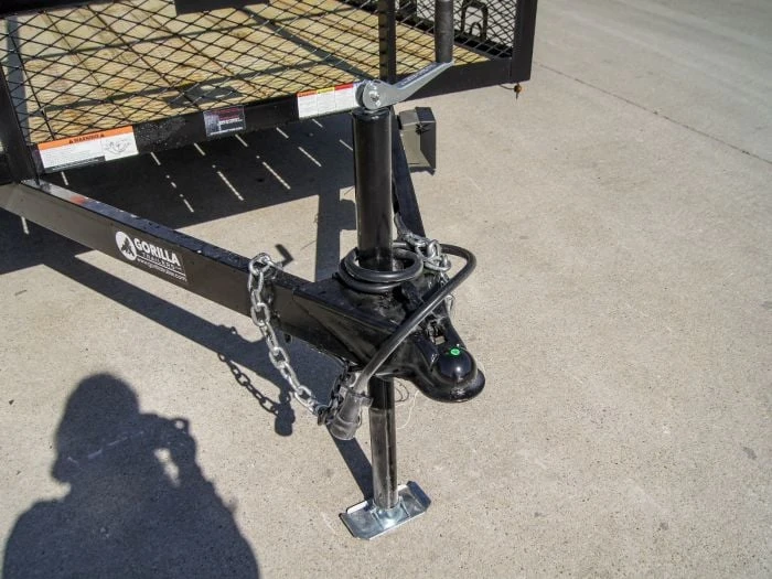 SLE Utility Trailers 6.4' X 14' Tandem Axle Straight Utility Trailer - Mesh 6' Sides 7 SLE Utility Trailers 6.4' X 14' Tandem Axle Straight Utility Trailer - Mesh 6' Sides - Image 5