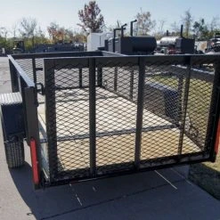 SLE Utility Trailers 5x10 Dovetail Utility Trailer With 2ft Mesh Sides 3500lb Axle 11 SLE Utility Trailers 5x10 Dovetail Utility Trailer With 2ft Mesh Sides 3500lb Axle -SLE Equipment shop dsc01300 1