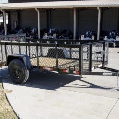 SLE Utility Trailers 5x10 Dovetail Utility Trailer With 2ft Mesh Sides 3500lb Axle 13 SLE Utility Trailers 5x10 Dovetail Utility Trailer With 2ft Mesh Sides 3500lb Axle -SLE Equipment shop dsc01305 3
