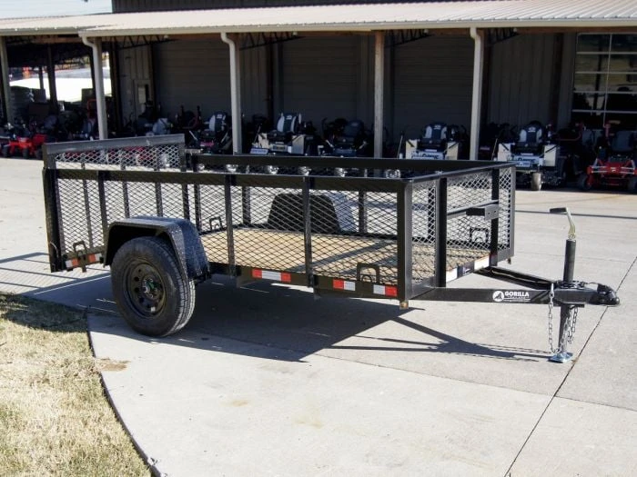 SLE Utility Trailers 5x10 Dovetail Utility Trailer With 2ft Mesh Sides 3500lb Axle 8 SLE Utility Trailers 5x10 Dovetail Utility Trailer With 2ft Mesh Sides 3500lb Axle - Image 6