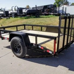 SLE Utility Trailers 6.4x10 Dovetail Utility Trailer 3,500lb Axle -SLE Equipment shop dsc01317 3