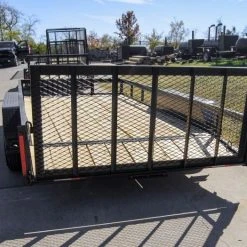 SLE Utility Trailers 6.4x14 Dovetail Utility Trailer (2) 3500 Axles -SLE Equipment shop dsc01403 1