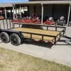 SLE Utility Trailers 6.4x14 Dovetail Utility Trailer (2) 3500 Axles -SLE Equipment shop dsc01406 2