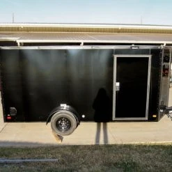 SLE Enclosed Trailers 7x14 Enclosed Trailer Black V-Nose Blackout Package 3,500lb Axle Storage 13 SLE Enclosed Trailers 7x14 Enclosed Trailer Black V-Nose Blackout Package 3,500lb Axle Storage -SLE Equipment shop dsc01649 2
