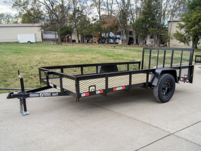 SLE Utility Trailers 6.4x12 Dovetail Utility Trailer With 1ft Mesh Sides 3,500lb Axle 3 SLE Utility Trailers 6.4x12 Dovetail Utility Trailer With 1ft Mesh Sides 3,500lb Axle
