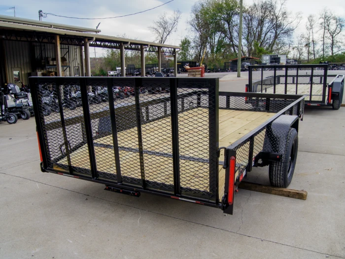 SLE Utility Trailers 6.4x12 Dovetail Utility Trailer With 1ft Mesh Sides 3,500lb Axle 7 SLE Utility Trailers 6.4x12 Dovetail Utility Trailer With 1ft Mesh Sides 3,500lb Axle - Image 5