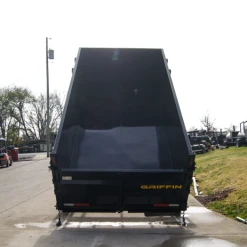 SLE Dump Trailers 7x14 Hydraulic Dump Trailer With 4ft Sides (2) 7K Axles -SLE Equipment shop dsc02109