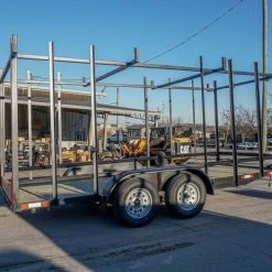SLE Utility Trailers 6.4 X 16 Straight Deck Tandem Axle Utility Trailer W/ 6ft Ladder Racks 10 SLE Utility Trailers 6.4 X 16 Straight Deck Tandem Axle Utility Trailer W/ 6ft Ladder Racks -SLE Equipment shop dsc02183 1