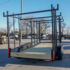 SLE Utility Trailers 6.4 X 16 Straight Deck Tandem Axle Utility Trailer W/ 6ft Ladder Racks 11 SLE Utility Trailers 6.4 X 16 Straight Deck Tandem Axle Utility Trailer W/ 6ft Ladder Racks -SLE Equipment shop dsc02184 2