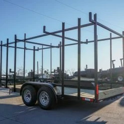 SLE Utility Trailers 6.4 X 16 Straight Deck Tandem Axle Utility Trailer W/ 6ft Ladder Racks 13 SLE Utility Trailers 6.4 X 16 Straight Deck Tandem Axle Utility Trailer W/ 6ft Ladder Racks -SLE Equipment shop dsc02186 2