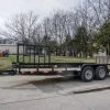 SLE Utility Trailers 6.4x18 Tandem Dovetail Utility Trailer With Side Gate 2 SLE Utility Trailers 6.4x18 Tandem Dovetail Utility Trailer With Side Gate -SLE Equipment shop dsc02233 1