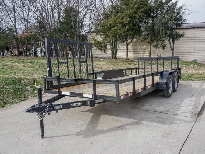 SLE Utility Trailers 6.4x18 Tandem Dovetail Utility Trailer With Side Gate 5 SLE Utility Trailers 6.4x18 Tandem Dovetail Utility Trailer With Side Gate - Image 3
