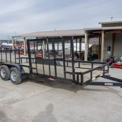SLE Utility Trailers 6.4x18 Tandem Dovetail Utility Trailer With Side Gate 13 SLE Utility Trailers 6.4x18 Tandem Dovetail Utility Trailer With Side Gate -SLE Equipment shop dsc02238 1