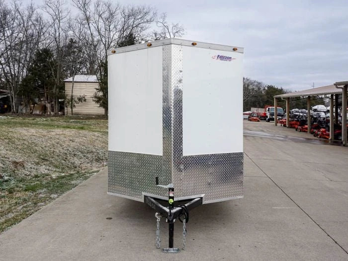 SLE Enclosed Trailers Enclosed Trailer 6'x12' White - V-Nose 3,500 Lb. Axle Storage 3 SLE Enclosed Trailers Enclosed Trailer 6'x12' White - V-Nose 3,500 Lb. Axle Storage