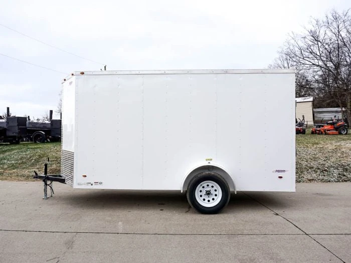 SLE Enclosed Trailers Enclosed Trailer 6'x12' White - V-Nose 3,500 Lb. Axle Storage 5 SLE Enclosed Trailers Enclosed Trailer 6'x12' White - V-Nose 3,500 Lb. Axle Storage - Image 3