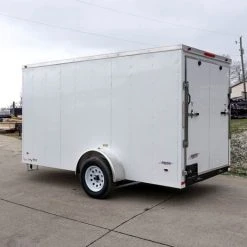 SLE Enclosed Trailers Enclosed Trailer 6'x12' White - V-Nose 3,500 Lb. Axle Storage 11 SLE Enclosed Trailers Enclosed Trailer 6'x12' White - V-Nose 3,500 Lb. Axle Storage -SLE Equipment shop dsc02577 2