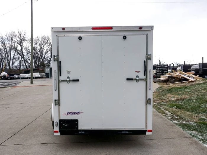 SLE Enclosed Trailers Enclosed Trailer 6'x12' White - V-Nose 3,500 Lb. Axle Storage 7 SLE Enclosed Trailers Enclosed Trailer 6'x12' White - V-Nose 3,500 Lb. Axle Storage - Image 5