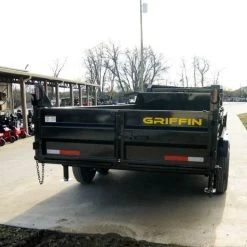 SLE Dump Trailers 7x16 Gooseneck Telescopic Dump Trailer With 2ft Sides (2) 7K Axles -SLE Equipment shop dsc02586 1 7
