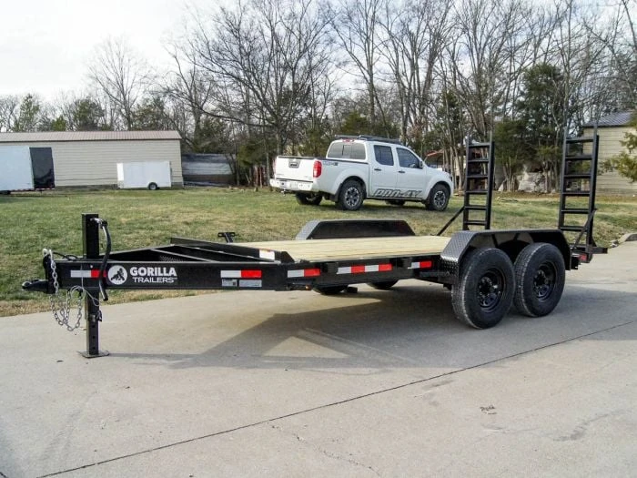 SLE Utility Trailers 7x14 IBeam Equipment Trailer (2) 7K Axles With Stand-Up Ramps 5 SLE Utility Trailers 7x14 IBeam Equipment Trailer (2) 7K Axles With Stand-Up Ramps - Image 3