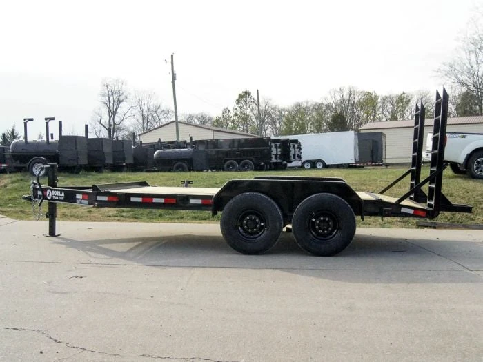 SLE Utility Trailers 7x14 IBeam Equipment Trailer (2) 7K Axles With Stand-Up Ramps 6 SLE Utility Trailers 7x14 IBeam Equipment Trailer (2) 7K Axles With Stand-Up Ramps - Image 4