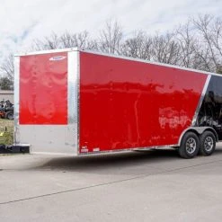 SLE Enclosed Trailers Enclosed Trailer 8.5'x22' Red & Black - Car Hauler Storage 10 SLE Enclosed Trailers Enclosed Trailer 8.5'x22' Red & Black - Car Hauler Storage -SLE Equipment shop dsc02702 3